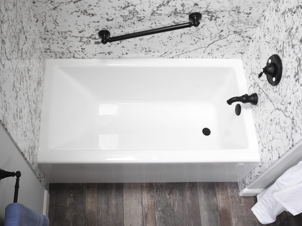 Remodeled bathroom in Metro Detroit, Michigan